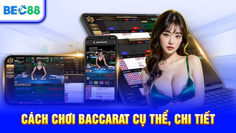 Cách chơi Baccarat cụ thể, chi tiết