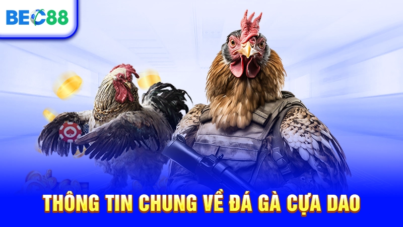 Thông tin chung về đá gà cựa dao